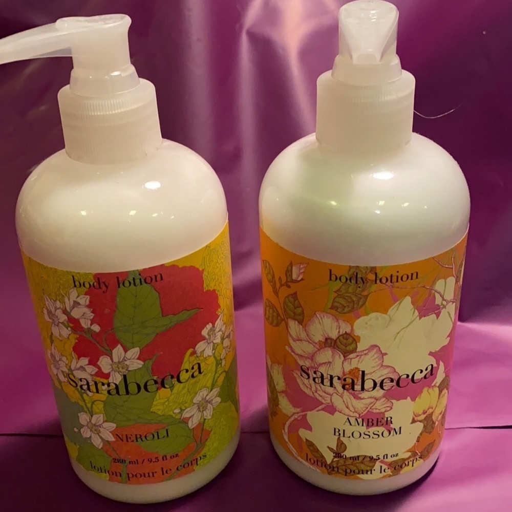 Sarabecca Body Lotion Bundle Natural Haba Nourishing